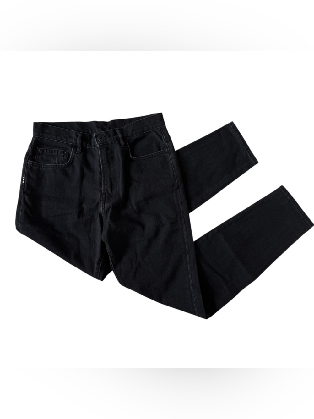 Proenza Schouler Washed Black Cigarette Denim Jeans 27